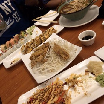 Kenzo Sushi - Yummy Stuff right here: 13. Dynamite Roll, 33. Rainbow Roll, Shoyu ramen Soft Shell Crab 36. Shrimp Tempura Roll - Japanese Near Me - Buford, Georgia Kenzo Sushi - Yummy Stuff right here: 13. Dynamite Roll, 33. Rainbow Roll, Shoyu ramen Soft Shell Crab 36. Shrimp Tempura Roll - Japanese Near Me - Buford, Georgia