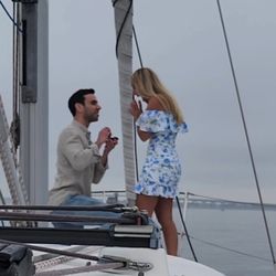 Captain Steve Sailing - Engagement proposal and photoshoot on my Charter Boat