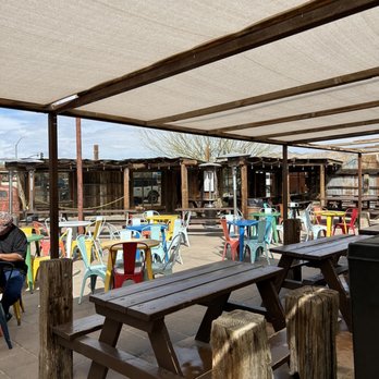 Joshua Tree Saloon - Outdoor seating - Dive Bars Near Me - Joshua Tree, California