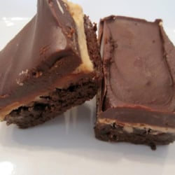 The Sweet Side - Peanut Butter Truffle Brownies