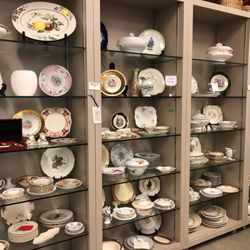 HOB Too Thrift Shop Collectibles & Furniture - Incredible selection of fine china.
