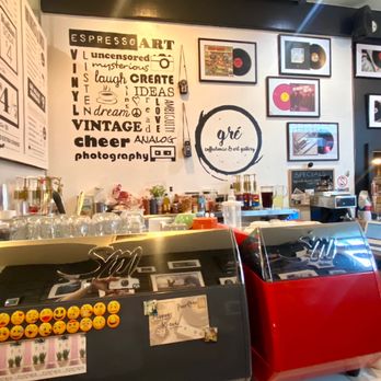 Gre Records & Coffee - Great coffee bar vibe! - Art Galleries Near Me - Palm Springs, California Gre Records & Coffee - Great coffee bar vibe! - Art Galleries Near Me - Palm Springs, California