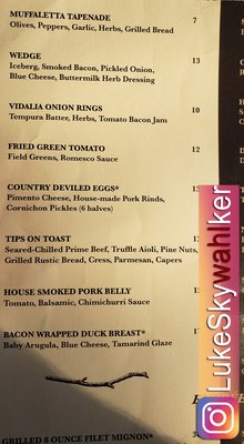 Menu photo 5 Perch Gulf Shores, AL