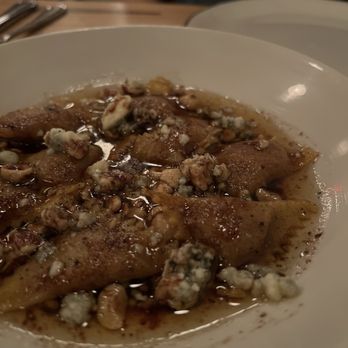 Nancy's Hustle - Roasted Squash Ravioli - New American Near Me - Houston, Texas Nancy's Hustle - Roasted Squash Ravioli - New American Near Me - Houston, Texas