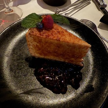 Fogo de Chão - Creme brûlée cheesecake - Brazilian Near Me - Irving, Texas