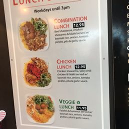a menu for lunch specials a menu for lunch specials
