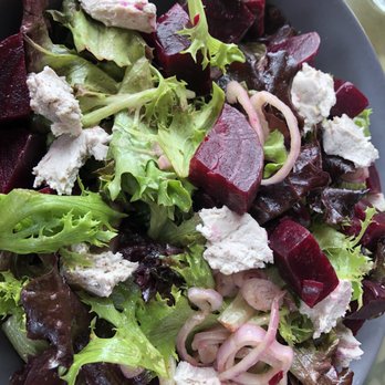 Monkless Belgian Ales - Beat Smashed Beet Salad - Belgian Near Me - Bend, Oregon Monkless Belgian Ales - Beat Smashed Beet Salad - Belgian Near Me - Bend, Oregon