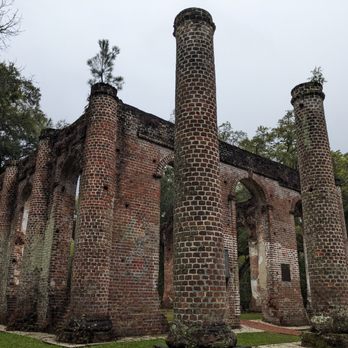 Old Sheldon Church Ruins - Prince William's Parish Church (Sheldon Church Ruins), Yemassee - Landmarks & Historical Buildings Near Me - Yemassee, South Carolina Old Sheldon Church Ruins - Prince William's Parish Church (Sheldon Church Ruins), Yemassee - Landmarks & Historical Buildings Near Me - Yemassee, South Carolina