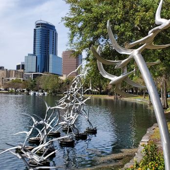 Lake Eola Park - One of many beautiful sculptures - Parks Near Me - Orlando, Florida Lake Eola Park - One of many beautiful sculptures - Parks Near Me - Orlando, Florida