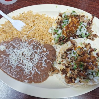Taqueria Eduardo - Taco plate. Consistently looks the same! - Mexican Near Me - San Jose, California Taqueria Eduardo - Taco plate. Consistently looks the same! - Mexican Near Me - San Jose, California
