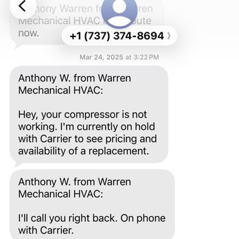 Warren Mechanical Hvac - Heating & Air Conditioning/HVAC Near Me - Georgetown, Texas Warren Mechanical Hvac - Heating & Air Conditioning/HVAC Near Me - Georgetown, Texas