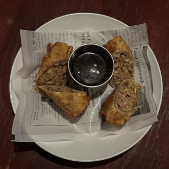 Wilson & Washburn - Pulled Pork Egg Rolls - Bars Near Me - Omaha, Nebraska