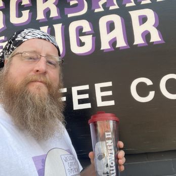 Scr3am & Sugar Coffee - Their sign and my ugly mug - Coffee & Tea Near Me - Denver, Colorado Scr3am & Sugar Coffee - Their sign and my ugly mug - Coffee & Tea Near Me - Denver, Colorado