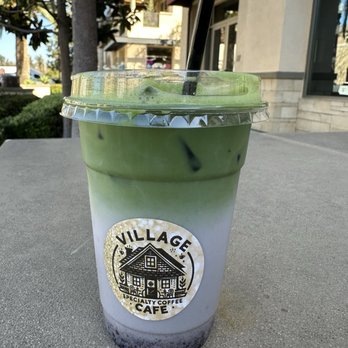 Village Cafe - Blueberry colada matcha - Coffee & Tea Near Me - Camarillo, California Village Cafe - Blueberry colada matcha - Coffee & Tea Near Me - Camarillo, California