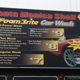 Car wash prices