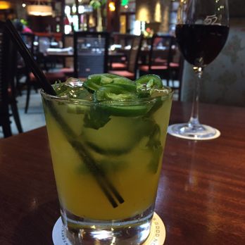 Seasons 52 - Mango jalapeño drink - New American Near Me - Bridgewater, New Jersey Seasons 52 - Mango jalapeño drink - New American Near Me - Bridgewater, New Jersey