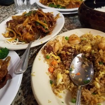 Crescent Moon - Mongolian beef and combo fried rice - Chinese Near Me - Plano, Texas