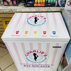Charlie's ice cream!!!! Yum!