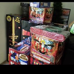 Champny’s Fireworks - Large variety