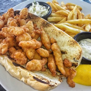 The Boathouse - Clam po' boy - Seafood Near Me - Ossining, New York