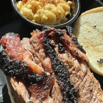 Mission BBQ - Brisket sandwich and Maggie's Mac 'n Cheese - Barbeque Near Me - Greenbelt, Maryland