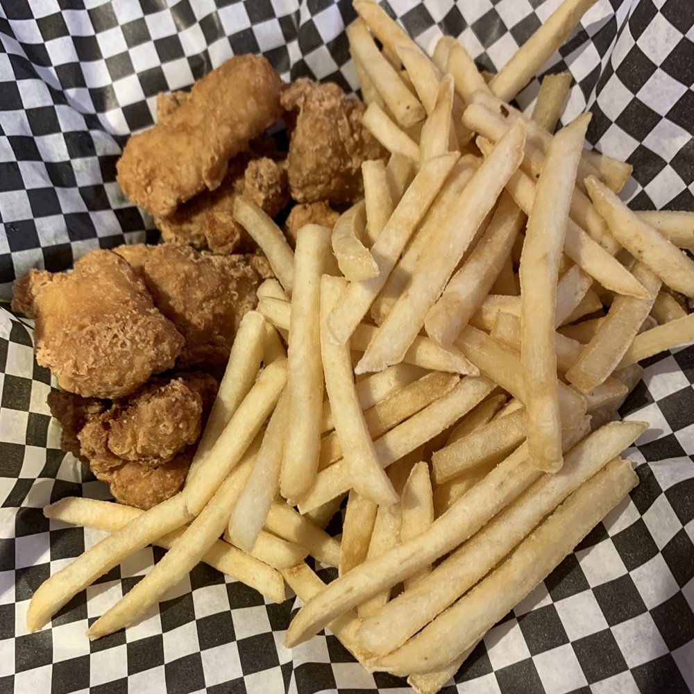 Silver Spur Restaurant - Popcorn chicken. Looked dry but juicy and tasty inside. Fries were okay - Bars Near Me - Troy, Montana Silver Spur Restaurant - Popcorn chicken. Looked dry but juicy and tasty inside. Fries were okay - Bars Near Me - Troy, Montana