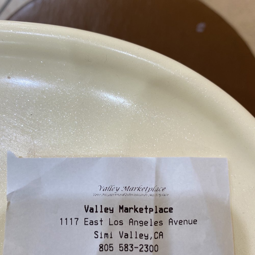 Valley Marketplace - My receipt from the VERY RUDE CASHIER - Fruits & Veggies Near Me - Simi Valley, California Valley Marketplace - My receipt from the VERY RUDE CASHIER - Fruits & Veggies Near Me - Simi Valley, California