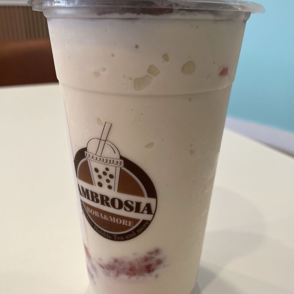 Ambrosia Brew - Coconut Strawberry Smoothie (TikTok: @justandyvu) - Coffee & Tea Near Me - Garden Grove, California Ambrosia Brew - Coconut Strawberry Smoothie (TikTok: @justandyvu) - Coffee & Tea Near Me - Garden Grove, California