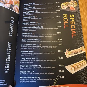 Ichiban - Special Rolls Menu - Sushi Bars Near Me - Louisville, Kentucky Ichiban - Special Rolls Menu - Sushi Bars Near Me - Louisville, Kentucky