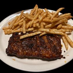 Shield's Restaurant Bar Pizzeria - Jack Daniels, half rack, barbecue ribs
