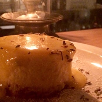 Black Bottle - Lemon Ricotta Cake with lavender crust - New American Near Me - Seattle, Washington