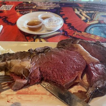 Fred's Mexican Cafe - The best extra rear prime rib ever - Mexican Near Me - Huntington Beach, California