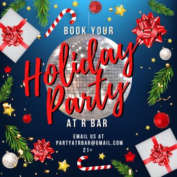 R Bar - Book your Holiday Party at R Bar! Email us at PartyatRBar@gmail.com - Lounges Near Me - Los Angeles, California R Bar - Book your Holiday Party at R Bar! Email us at PartyatRBar@gmail.com - Lounges Near Me - Los Angeles, California