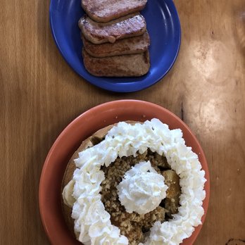 Kountry Style Kitchen Restaurant - Salty monkey waffle with side spam - Breakfast & Brunch Near Me - Ewa Beach, Hawaii