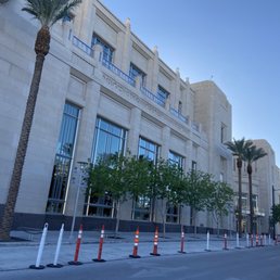 Exterior outside entrance of The Smith Center - Las Vegas, Nevada Exterior outside entrance of The Smith Center - Las Vegas, Nevada