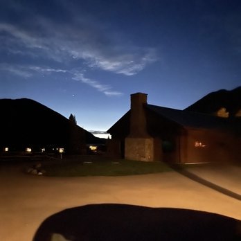 320 Guest Ranch - the shadow of a person riding a skateboard - Guest Houses Near Me - Gallatin Gateway, Montana