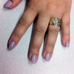 lavender grey nails. lavender grey nails.