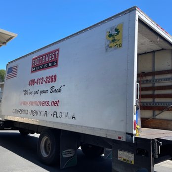 Southwest Movers - Moving truck - Movers Near Me - San Jose, California