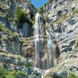 The hike in Sundance led to gorgeous Stewart Falls. The hike in Sundance led to gorgeous Stewart Falls.