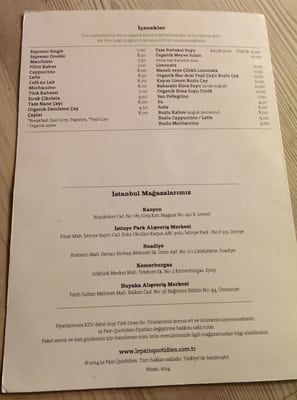 Menu photo 3 Le Pain Quotidien Istanbul, 34