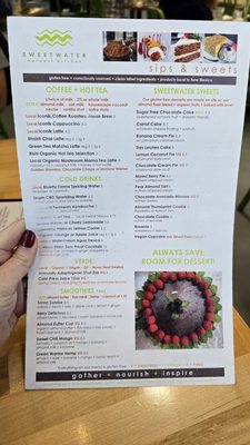 Menu photo 2 Sweetwater Harvest Kitchen Santa Fe, NM