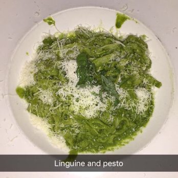 Della Santina's - Linguine with pesto so creamy and delicious! - Italian Near Me - Sonoma, California
