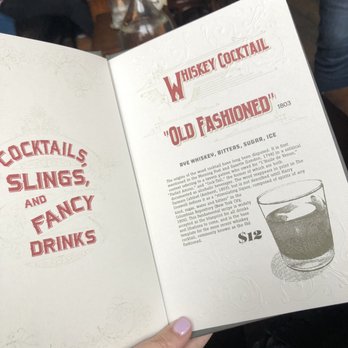 Union Lodge No.1 - Their beautiful menu on card stock! Very well done - Cocktail Bars Near Me - Denver, Colorado
