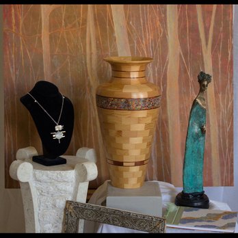 Eastend Studio & Gallery - Pictured here is a variety of the artwork available for purchase at Eastend. - Art Classes Near Me - Marshall, Michigan