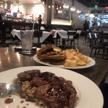 The Union Kitchen - Short rib grilled cheese and filet medallions - New American Near Me - Cypress, Texas