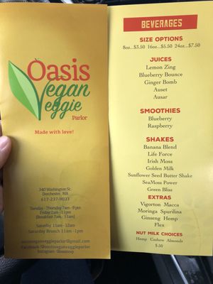 Oasis Vegan Veggie Parlor by null