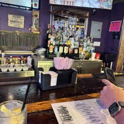 The bar had plenty of liquor and the beer was cold. Bartender was great