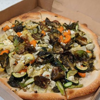 MKT Bar - Veggie pizza takeout - New American Near Me - Houston, Texas