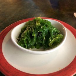 Seaweed salad. Seaweed salad.