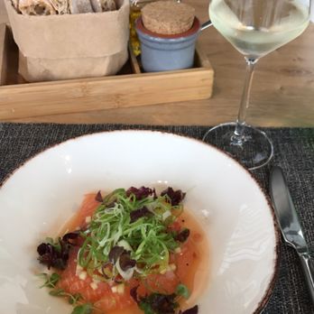 Bavarie - Salmon Crudo - International Near Me - Munich, BY Bavarie - Salmon Crudo - International Near Me - Munich, BY